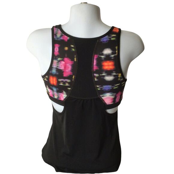 Athleta freedom supercharged tank & Sports Bra black & Multicolor Women’s S - Picture 6 of 10
